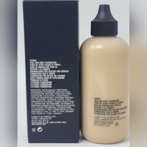 New!!! MAC Studio Face & Body Foundation C2 Jumbo Size 120 ml / 4.0 oz - Picture 4 of 4